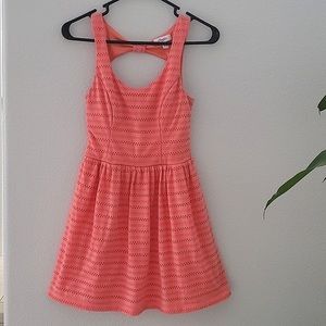 Candies Peach Spring Dress